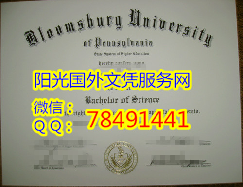Bloomsburg University of Pennsylvania Diploma���ݲ�³˹����ѧ��ҵ֤��