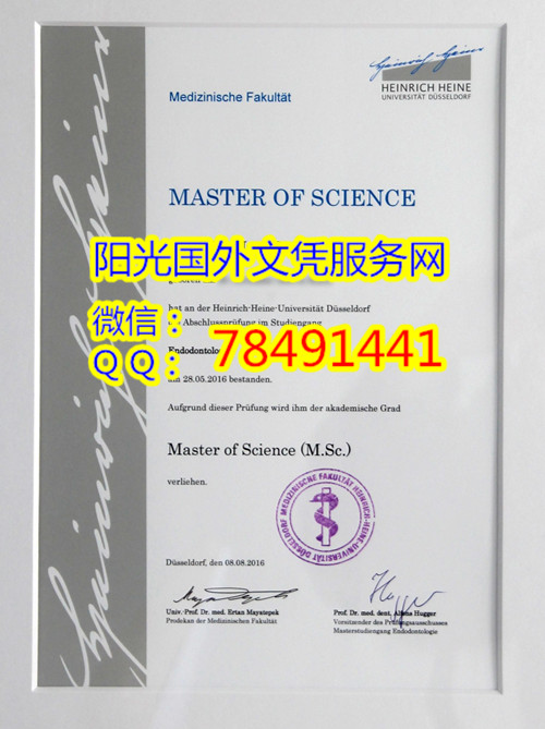 Heinrich-Heine-Universität D��sseldorf Diploma�¹�����������ѧ��ҵ֤��