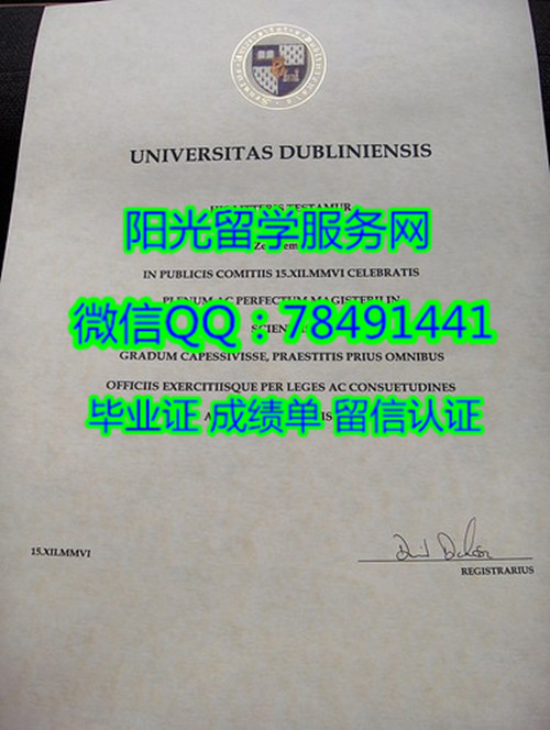 Trinity College University of  Dublin  Diploma������ʥ��һ��ѧѧλ֤��