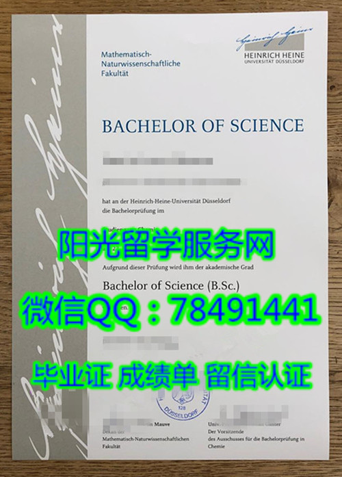 Heinrich-Heine-Universität D��sseldorf Diploma����������ѧ��ҵ֤��