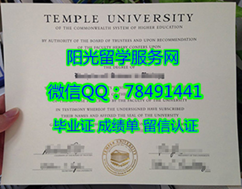 Temple University Diploma���մ�ѧ��ҵ֤��