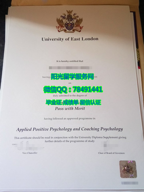 Ӣ�����׶ش�ѧ��ҵ֤��University of East London Degree Certificate Diploma