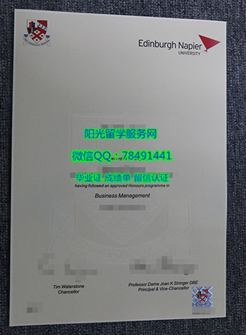 Ӣ�������Ǵ�ѧ��ҵ֤��Napier University Degree Certificate Diploma