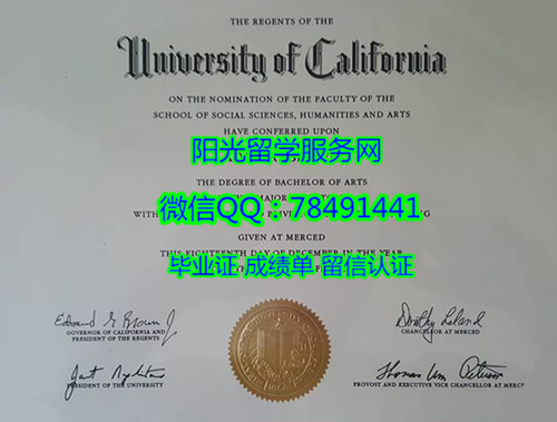 University of California��Merced Degree Certificate Diploma���ݴ�ѧ����·�У��ҵ֤��