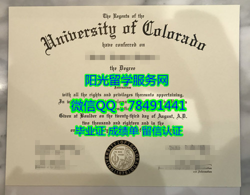 University of Colorado-Boulder Degree Certificate Diploma���������ѧ�����÷�У��ҵ֤��