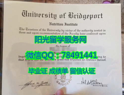 �����Ÿ۴�ѧ��ҵ֤��University of Bridgeport Diploma